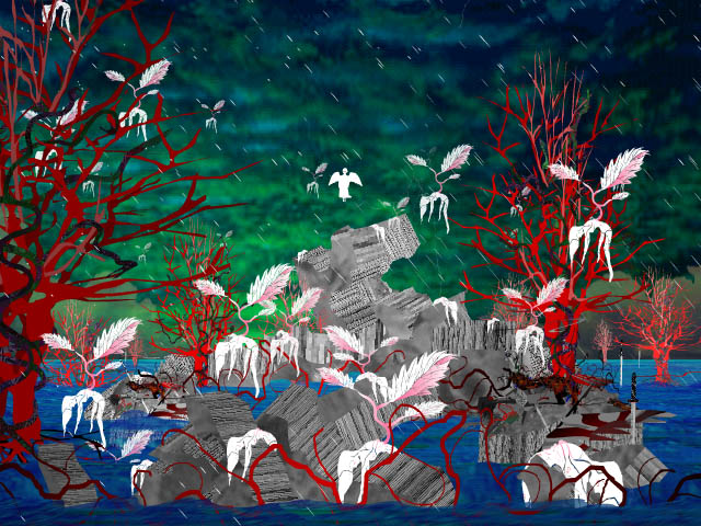 붉은 나무 / The red tree 