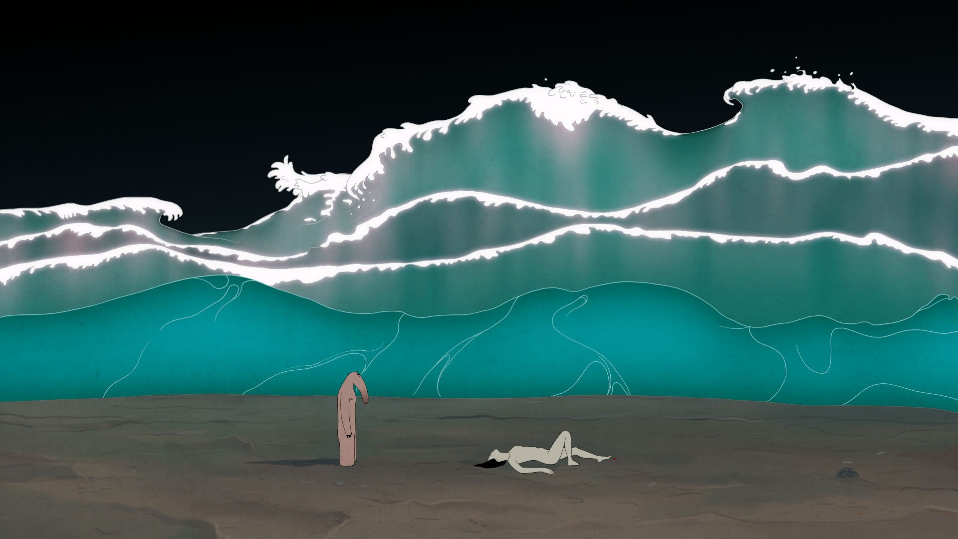 파도 / The Man in the Waves