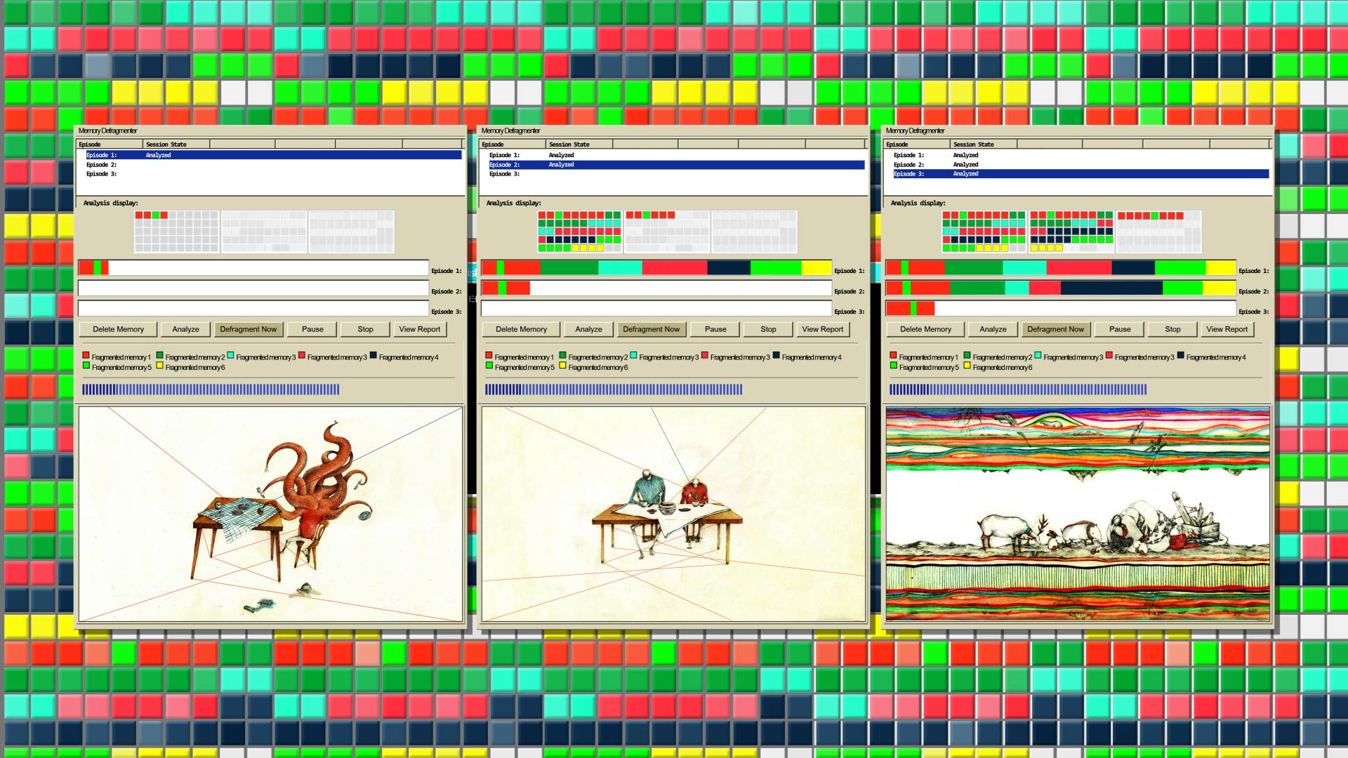 디스크조각모음 / Defragmentation