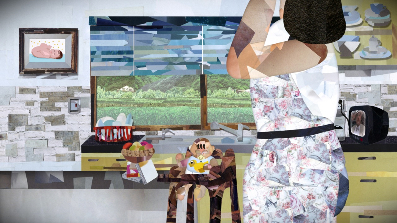 큰 창문이 있는 부엌에서 / In the Kitchen with a Big Window