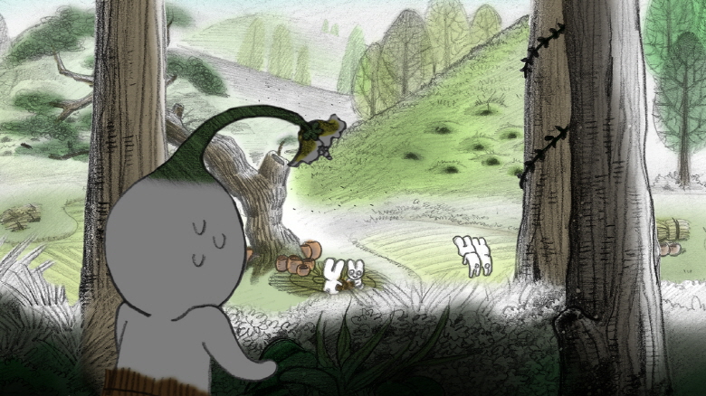 뿌리 뽑는 토끼 / Root and Rabbit